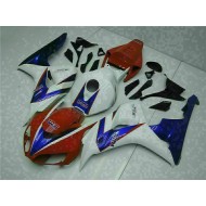 ABS Carenado Motocicleta Honda CBR 1000 RR 2004-2005 - Rojo Blanco
