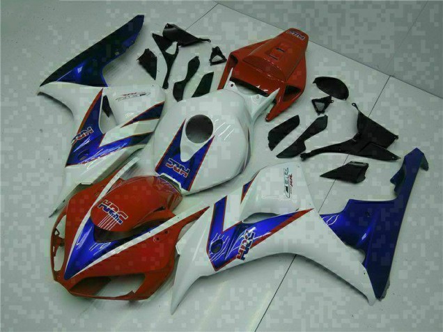 ABS Carenado Motocicleta Honda CBR 1000 RR 2004-2005 - Rojo Blanco ABS Carenado Motocicleta Honda CBR 1000 RR 2004-2005 - Rojo Blanco