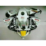 ABS Carenado Motocicleta Honda CBR 1000 RR 2008-2011 - Blanco Negro Playboy