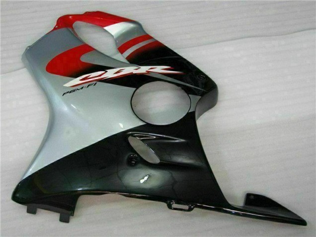 ABS Carenado Motocicleta Honda CBR 600 F4i 2004-2007 - Rojo Plata