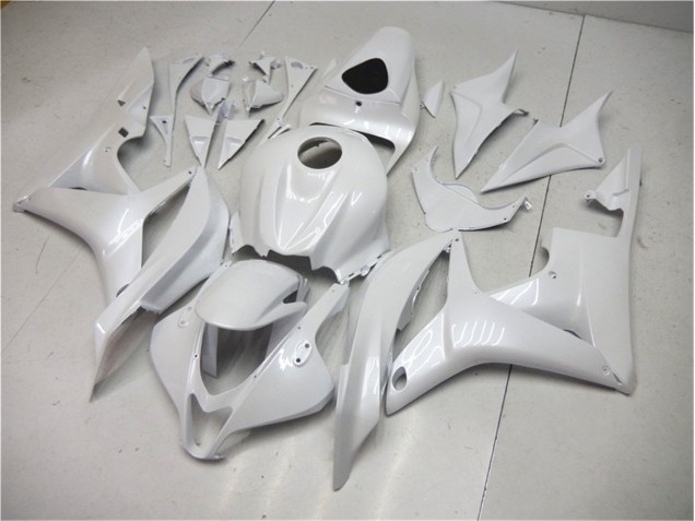 ABS Carenado Motocicleta Honda CBR 600 RR 2007-2008 - Blanco Perla ABS Carenado Motocicleta Honda CBR 600 RR 2007-2008 - Blanco Perla