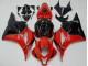 ABS Carenado Motocicleta Honda CBR 600 RR 2009-2012 - Rojo Negro ABS Carenado Motocicleta Honda CBR 600 RR 2009-2012 - Rojo Negro