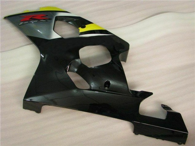 ABS Carenado Motocicleta Suzuki GSXR 600 / 750 K4 2004-2005 - Amarillo Negro ABS Carenado Motocicleta Suzuki GSXR 600 / 750 K4 2004-2005 - Amarillo Negro