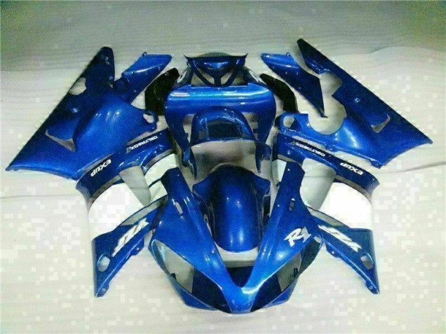 ABS Carenado Motocicleta Yamaha R1 2000-2001 - Azul ABS Carenado Motocicleta Yamaha R1 2000-2001 - Azul
