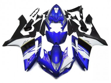 ABS Carenado Motocicleta Yamaha R1 2004-2006 - Azul Blanco Negro