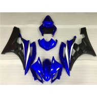 ABS Carenado Motocicleta Yamaha R6 2006-2007 - Azul Negro