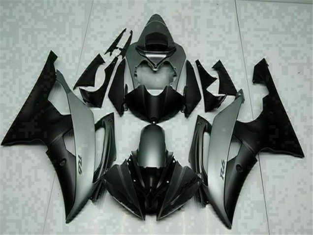 ABS Carenado Motocicleta Yamaha R6 2008-2016 - Gris Negro ABS Carenado Motocicleta Yamaha R6 2008-2016 - Gris Negro