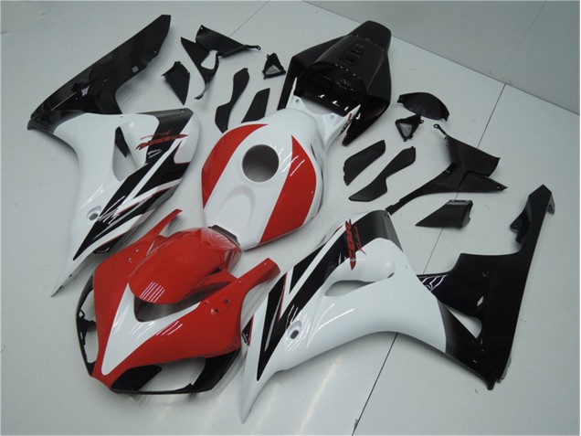 ABS Kits Carenado Moto Honda CBR 1000 RR 2006-2007 - Rojo Blanco Negro ABS Kits Carenado Moto Honda CBR 1000 RR 2006-2007 - Rojo Blanco Negro