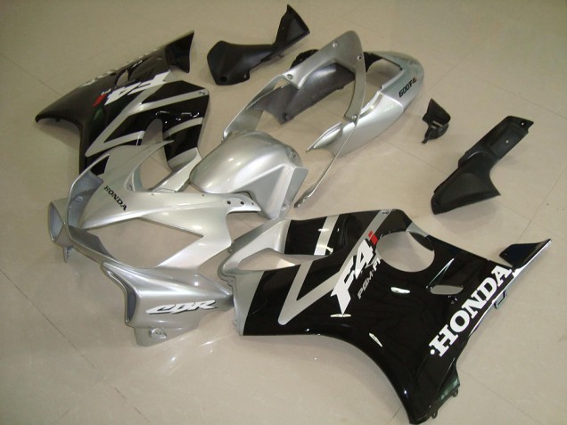 ABS Kits Carenado Moto Honda CBR 600 F4i 2004-2007 - Negro Plata ABS Kits Carenado Moto Honda CBR 600 F4i 2004-2007 - Negro Plata