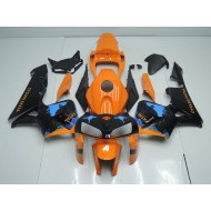 ABS Kits Carenado Moto Honda CBR 600 RR 2005-2006 - Naranja Negro