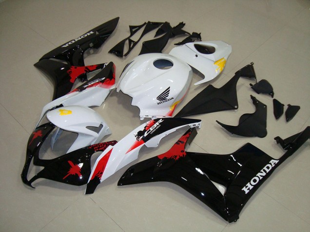 ABS Kits Carenado Moto Honda CBR 600 RR 2007-2008 - Blanco Negro Rojo ABS Kits Carenado Moto Honda CBR 600 RR 2007-2008 - Blanco Negro Rojo