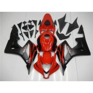ABS Kits Carenado Moto Honda CBR 600 RR 2007-2008 - Negro Rojo
