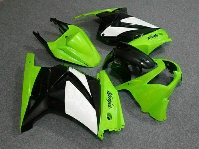 ABS Kits Carenado Moto Kawasaki EX250 2008-2012 - Verde Negro Ninja ABS Kits Carenado Moto Kawasaki EX250 2008-2012 - Verde Negro Ninja