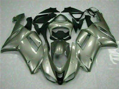 ABS Kits Carenado Moto Kawasaki ZX6R 2007-2008 - Plata
