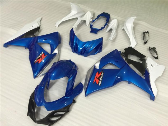 ABS Kits Carenado Moto Suzuki GSXR 1000 K9 2009-2016 - Azul Blanco ABS Kits Carenado Moto Suzuki GSXR 1000 K9 2009-2016 - Azul Blanco