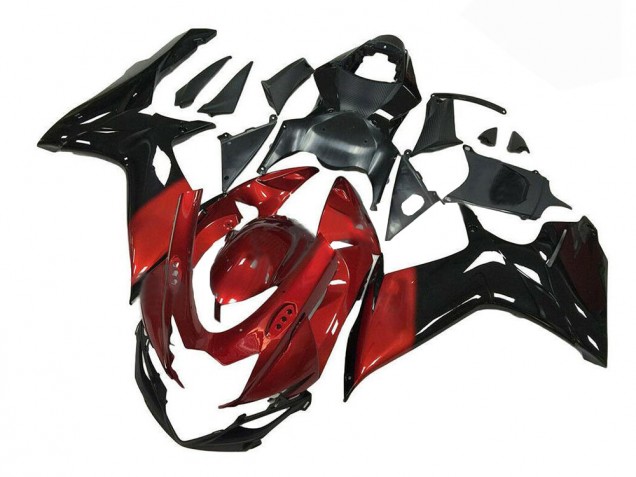 ABS Kits Carenado Moto Suzuki GSXR 600 / 750 K11 2011-2021 - Rojo Negro ABS Kits Carenado Moto Suzuki GSXR 600 / 750 K11 2011-2021 - Rojo Negro