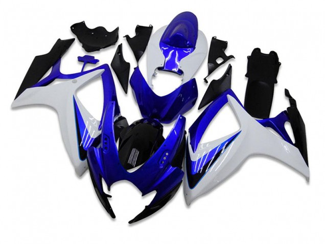 ABS Kits Carenado Moto Suzuki GSXR 600 / 750 K6 2006-2007 - Azul Blanco ABS Kits Carenado Moto Suzuki GSXR 600 / 750 K6 2006-2007 - Azul Blanco