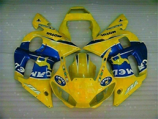 ABS Kits Carenado Moto Yamaha R6 1998-2002 - Amarillo Azul ABS Kits Carenado Moto Yamaha R6 1998-2002 - Amarillo Azul