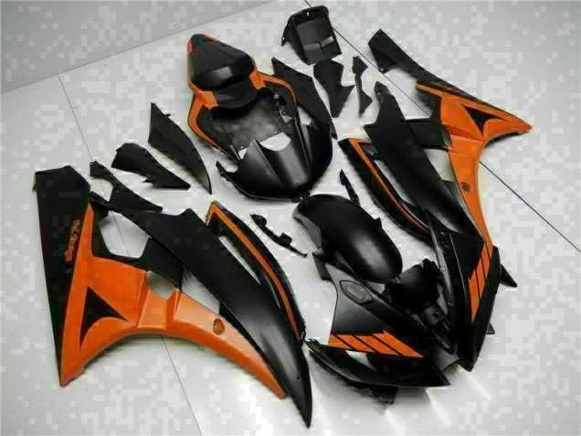 ABS Kits Carenado Moto Yamaha R6 2006-2007 - Naranja Negro ABS Kits Carenado Moto Yamaha R6 2006-2007 - Naranja Negro