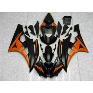 ABS Kits Carenado Moto Yamaha R6 2006-2007 - Naranja Negro