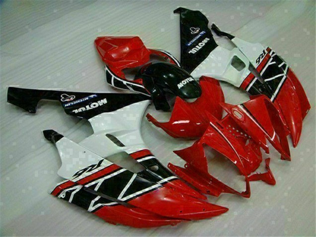 ABS Kits Carenado Moto Yamaha R6 2006-2007 - Rojo Blanco ABS Kits Carenado Moto Yamaha R6 2006-2007 - Rojo Blanco