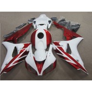ABS Moto Plástica Honda CBR 1000 RR 2006-2007 - Rojo Blanco