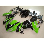 ABS Moto Plástica Kawasaki ZX10R 2006-2007 - Verde Monster