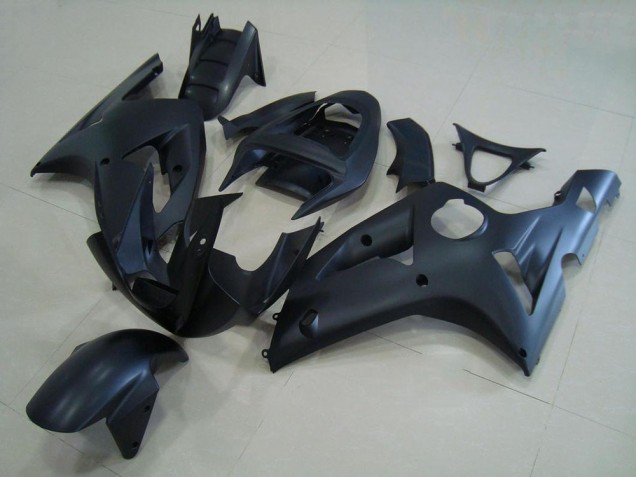 ABS Moto Plástica Kawasaki ZX6R 2003-2004 - Negro Mate ABS Moto Plástica Kawasaki ZX6R 2003-2004 - Negro Mate