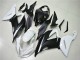 ABS Moto Plástica Kawasaki ZX6R 2013-2018 - Blanco Negro ABS Moto Plástica Kawasaki ZX6R 2013-2018 - Blanco Negro