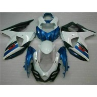 ABS Moto Plástica Suzuki GSXR 1000 K9 2009-2016 - Azul Blanco