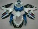 ABS Moto Plástica Suzuki GSXR 1000 K9 2009-2016 - Azul Blanco ABS Moto Plástica Suzuki GSXR 1000 K9 2009-2016 - Azul Blanco