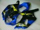 ABS Moto Plástica Suzuki GSXR 600 / 750 K1 K2 K3 2001-2003 - Azul ABS Moto Plástica Suzuki GSXR 600 / 750 K1 K2 K3 2001-2003 - Azul