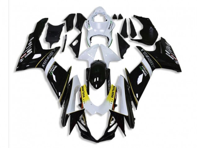 ABS Moto Plástica Suzuki GSXR 600 / 750 K11 2011-2021 - Negro Blanco ABS Moto Plástica Suzuki GSXR 600 / 750 K11 2011-2021 - Negro Blanco