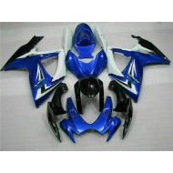 ABS Moto Plástica Suzuki GSXR 600 / 750 K6 2006-2007 - Azul