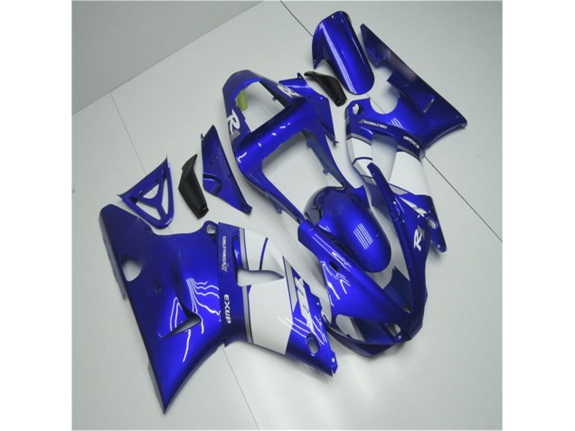 ABS Moto Plástica Yamaha R1 2000-2001 - Azul Blanco ABS Moto Plástica Yamaha R1 2000-2001 - Azul Blanco
