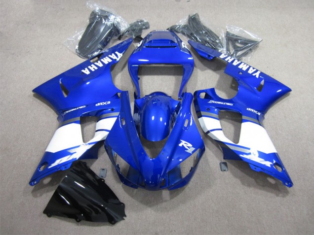 ABS Moto Plástica Yamaha R1 2009-2011 - Azul Blanco ABS Moto Plástica Yamaha R1 2009-2011 - Azul Blanco