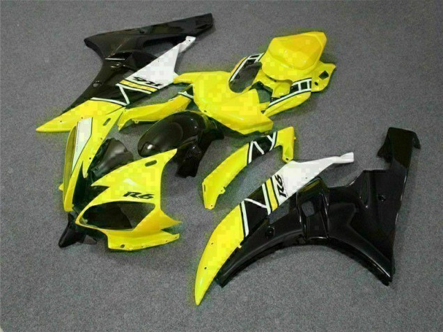 ABS Moto Plástica Yamaha R6 2006-2007 - Amarillo ABS Moto Plástica Yamaha R6 2006-2007 - Amarillo
