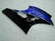 ABS Moto Plástica Yamaha R6 2006-2007 - Azul Negro ABS Moto Plástica Yamaha R6 2006-2007 - Azul Negro