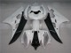 ABS Moto Plástica Yamaha R6 2006-2007 - Blanco Negro ABS Moto Plástica Yamaha R6 2006-2007 - Blanco Negro