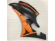 ABS Moto Plástica Yamaha R6 2006-2007 - Naranja Negro ABS Moto Plástica Yamaha R6 2006-2007 - Naranja Negro