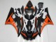 ABS Moto Plástica Yamaha R6 2006-2007 - Naranja Negro ABS Moto Plástica Yamaha R6 2006-2007 - Naranja Negro