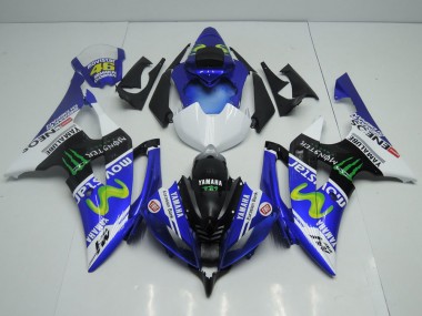 ABS Moto Plástica Yamaha R6 2008-2016 - Nuevo Movistar