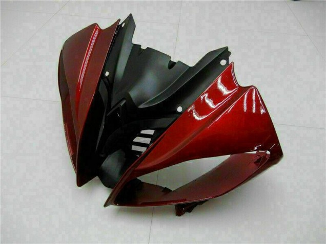 ABS Moto Plástica Yamaha R6 2008-2016 - Rojo Negro ABS Moto Plástica Yamaha R6 2008-2016 - Rojo Negro