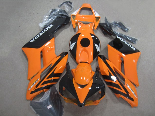 ABS Moto Plástico Honda CBR 1000 RR 2004-2005 - Negro Naranja ABS Moto Plástico Honda CBR 1000 RR 2004-2005 - Negro Naranja