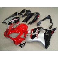 ABS Moto Plástico Honda CBR 600 F4i 2004-2007 - Negro Rojo Plata