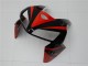 ABS Moto Plástico Honda CBR 600 RR 2005-2006 - Rojo Negro ABS Moto Plástico Honda CBR 600 RR 2005-2006 - Rojo Negro