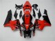 ABS Moto Plástico Honda CBR 600 RR 2005-2006 - Rojo Negro ABS Moto Plástico Honda CBR 600 RR 2005-2006 - Rojo Negro