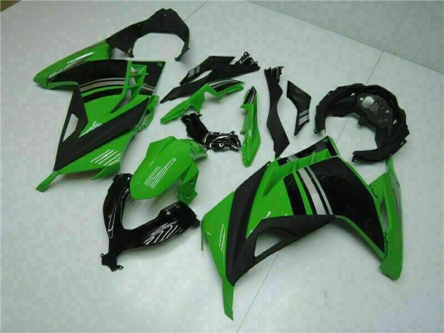 ABS Moto Plástico Kawasaki EX300 2013-2016 - Azul Negro ABS Moto Plástico Kawasaki EX300 2013-2016 - Azul Negro