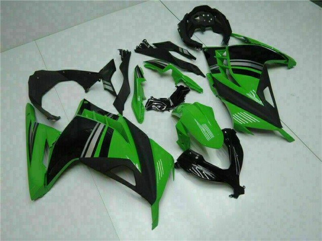 ABS Moto Plástico Kawasaki EX300 2013-2016 - Azul Negro ABS Moto Plástico Kawasaki EX300 2013-2016 - Azul Negro