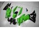 ABS Moto Plástico Kawasaki EX650 2009-2011 - Verde Negro ABS Moto Plástico Kawasaki EX650 2009-2011 - Verde Negro